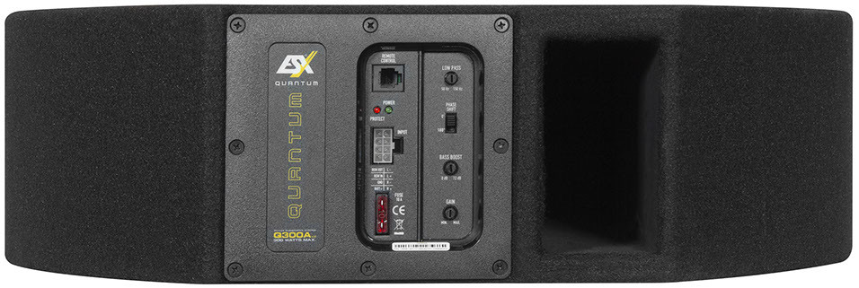 ESX QUANTUM q300av2 activement roue de secours Caisson De Basses Bass Amplificateur Bassbox Q 300 a v2